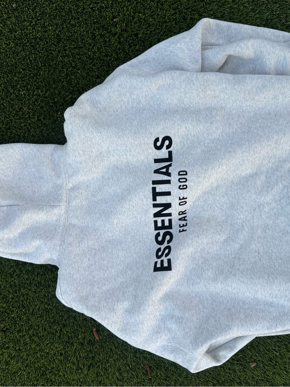 Essentials Light Heather Gray Hoodie❗️ - Picture 2 of 2